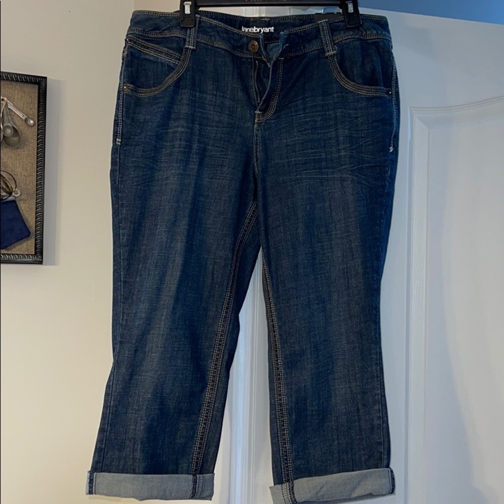 Lane Bryant Cropped Jeans